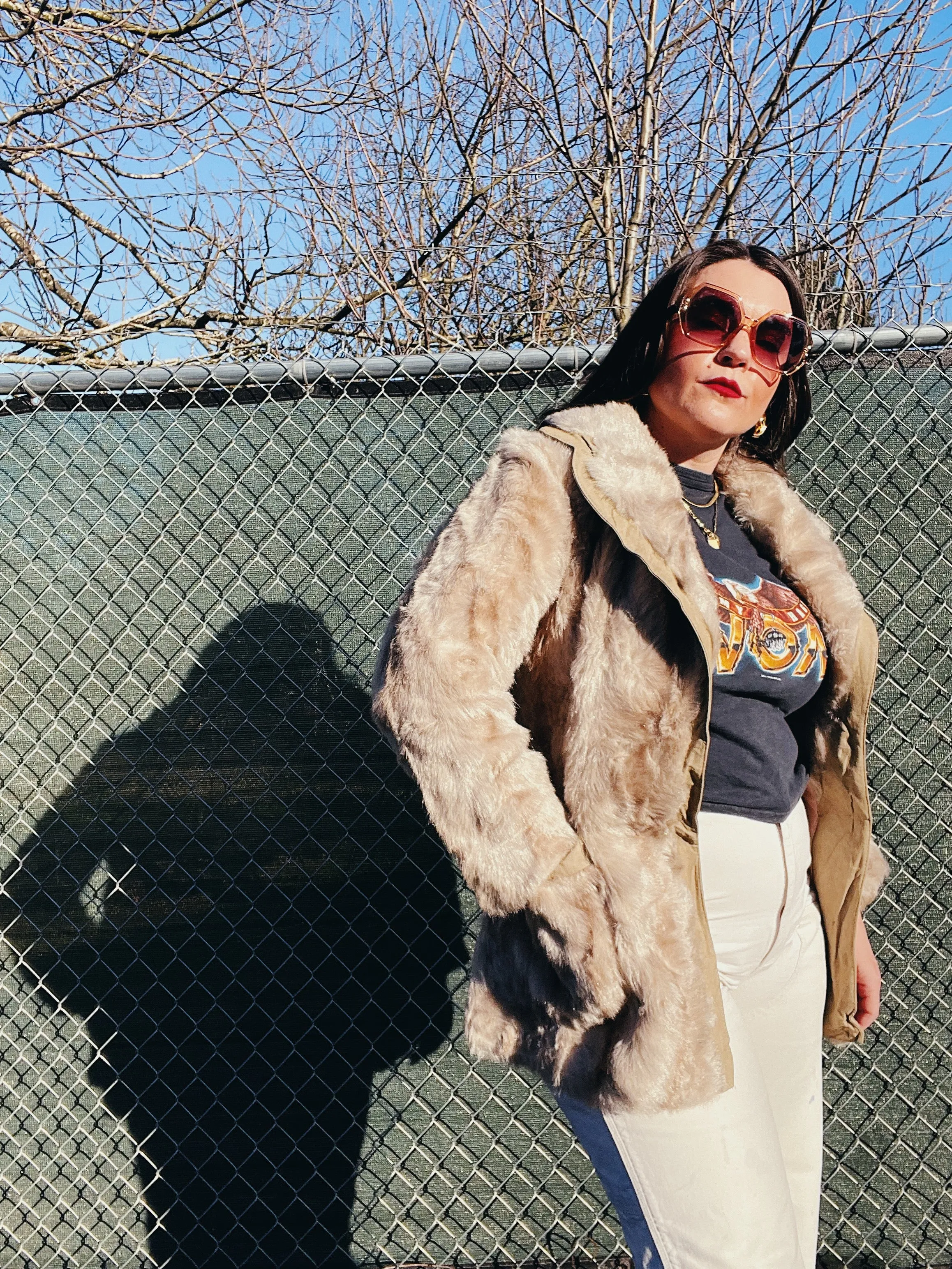 Faux Fur Penny Lane Coat