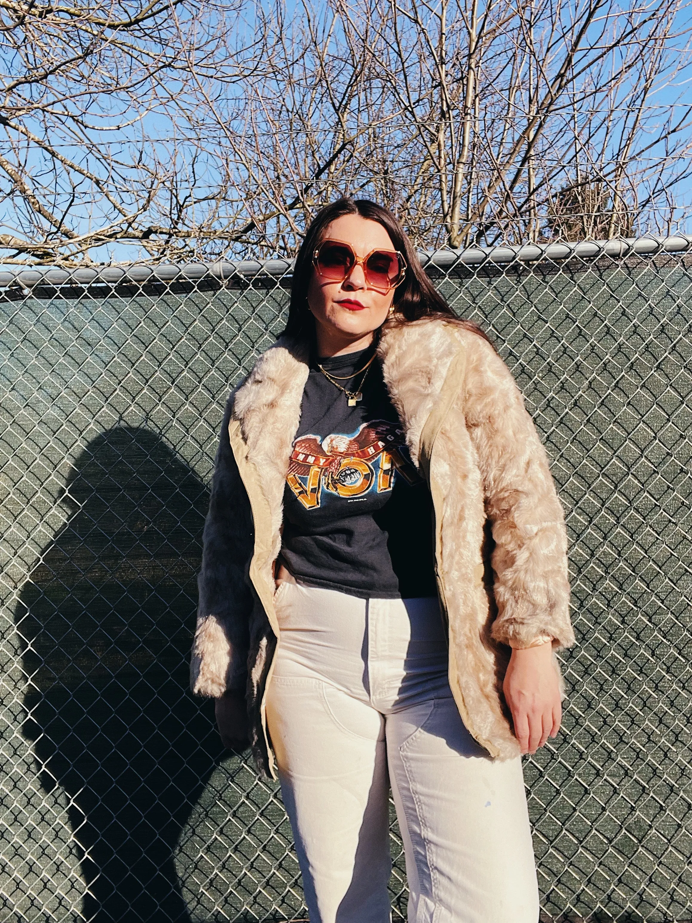 Faux Fur Penny Lane Coat