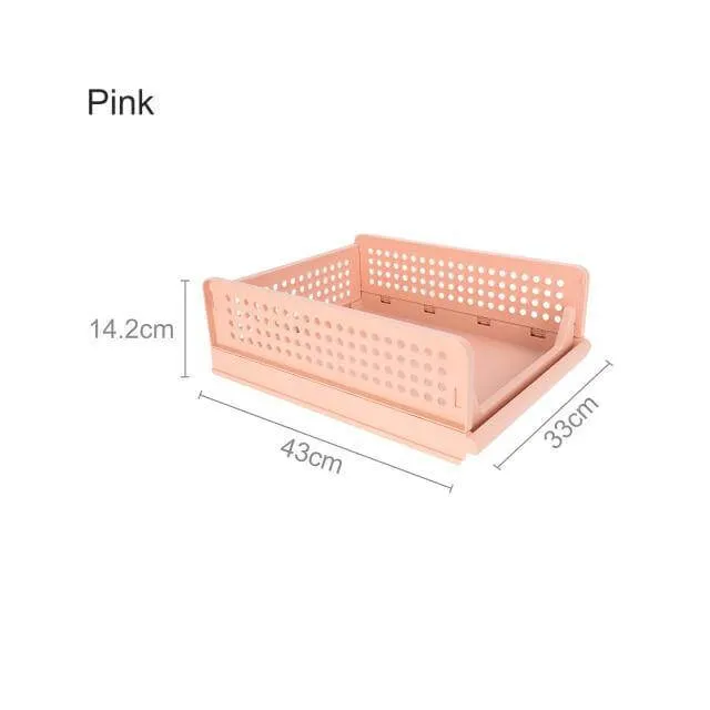 Foldable Multilayer Wardrobe Clothes Organizer Box