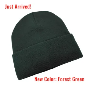 Forest Green Knit Hat