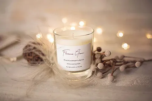 Frankincense & Myrrh Large Scented Candle