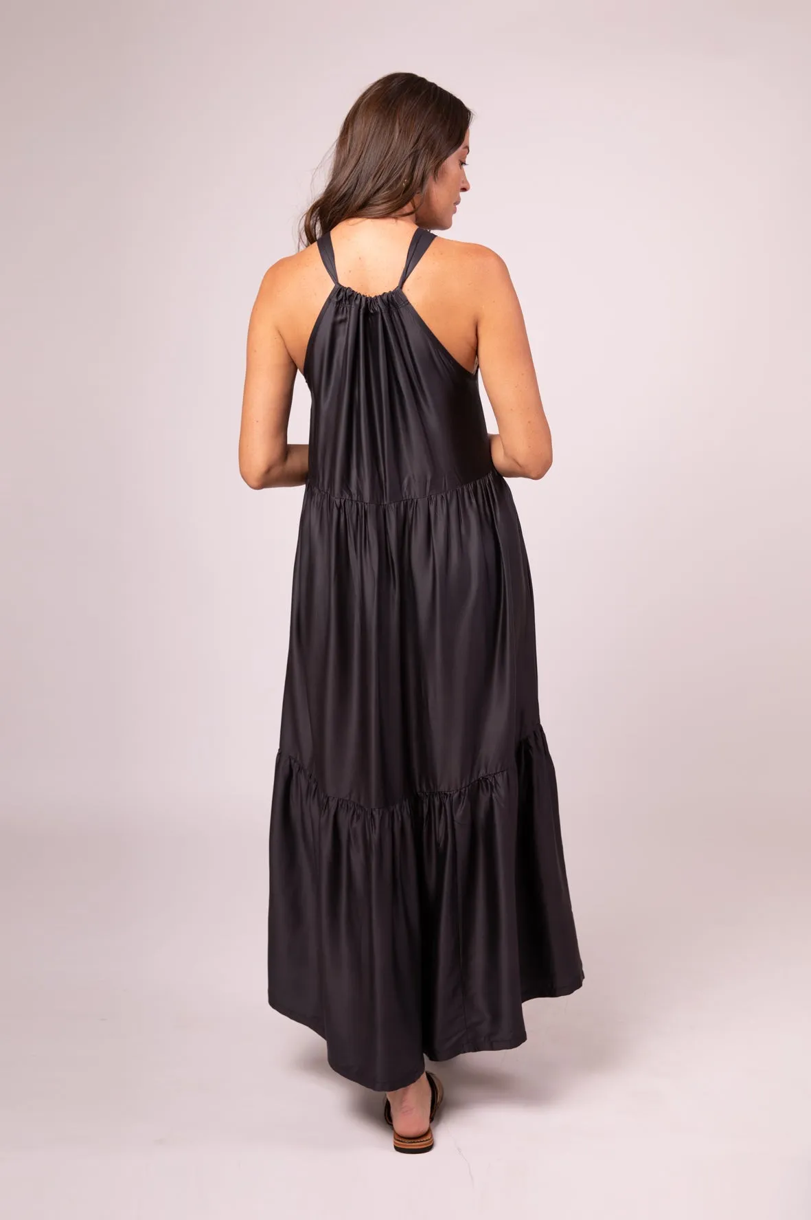 FREYA MAXI DRESS BLACK