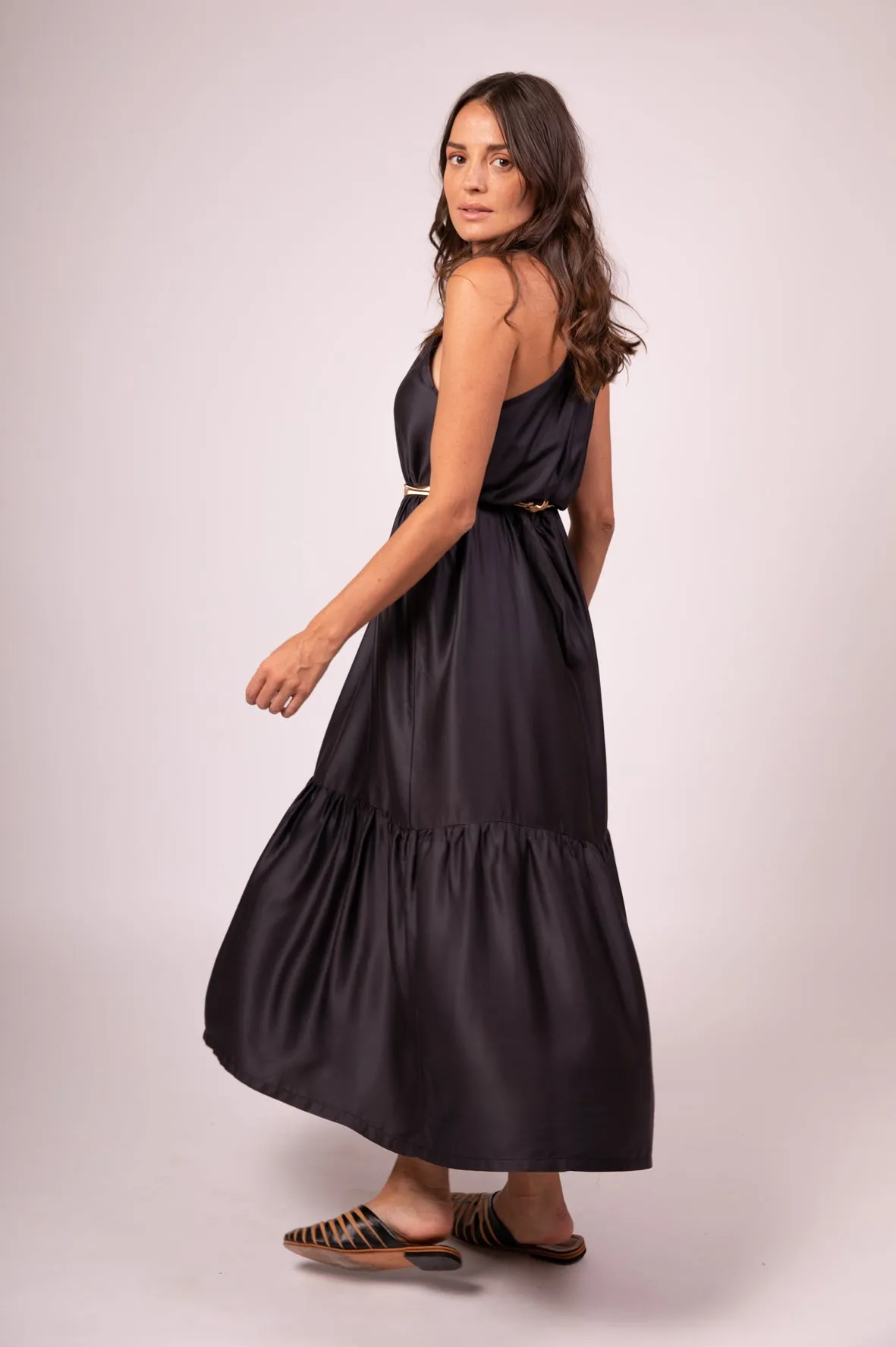 FREYA MAXI DRESS BLACK