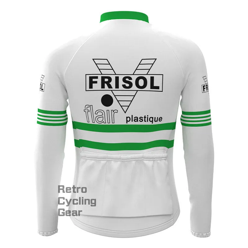 Frisol Fleece Retro Long Sleeves Jerseys