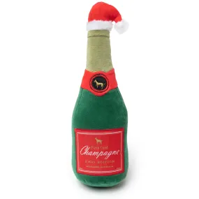 Fuzzyard Holiday Champagne Dog Toy