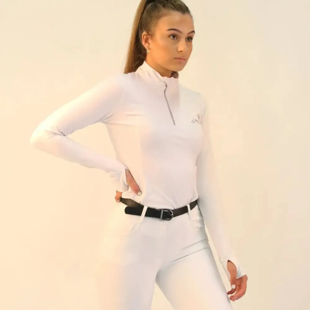 Gallop Base Layer Long Sleeve Zipped Neck