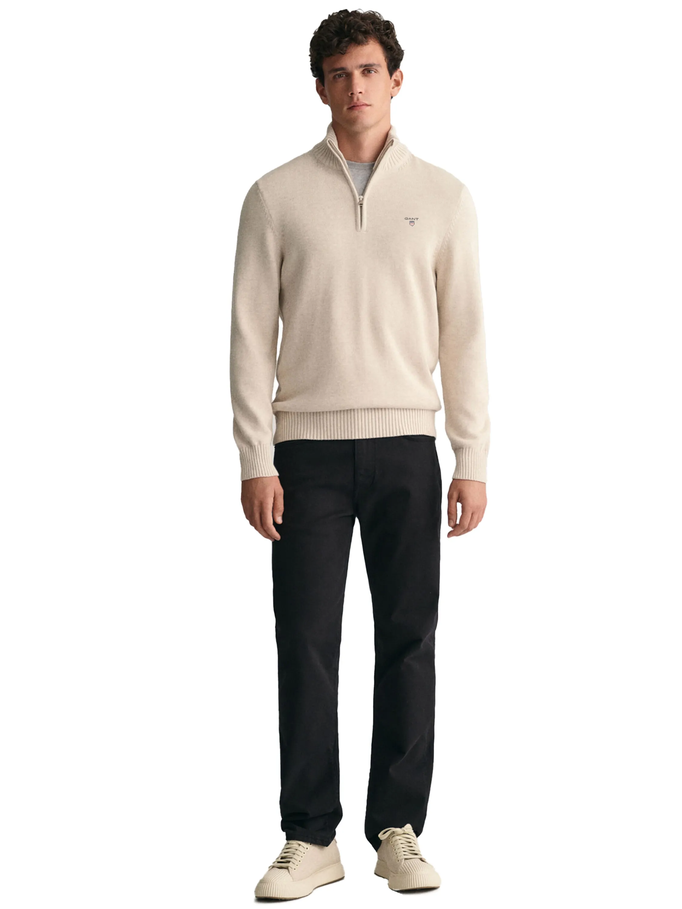 Gant | Mens Half Zip Sweatshirt