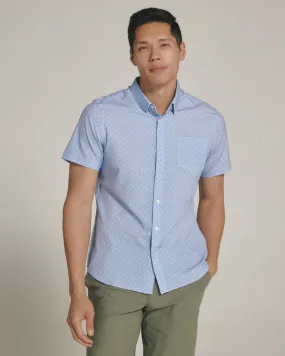 Gareth Short Sleeve Shirt Blue