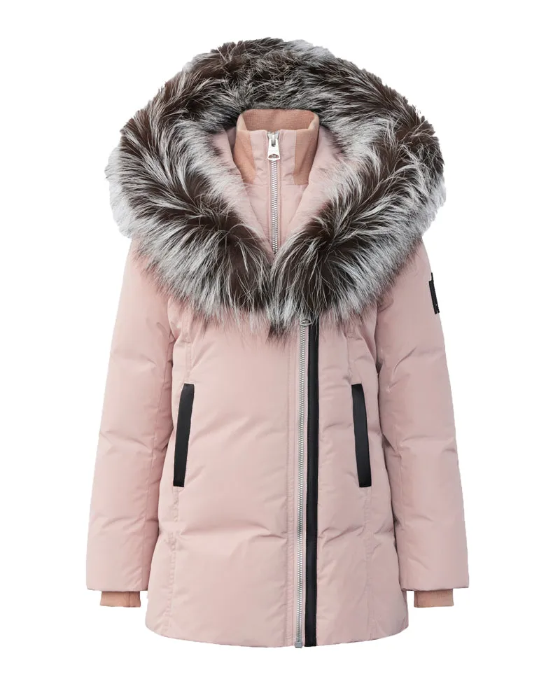 Girls Pink Leelee Coat