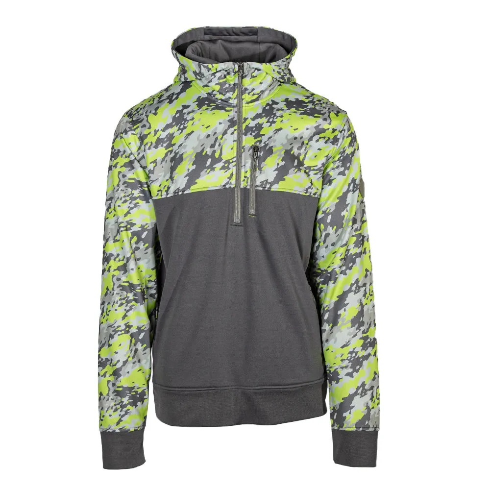 Half Zip Performance Hoodie | Geo Camo-Surge PreOrder