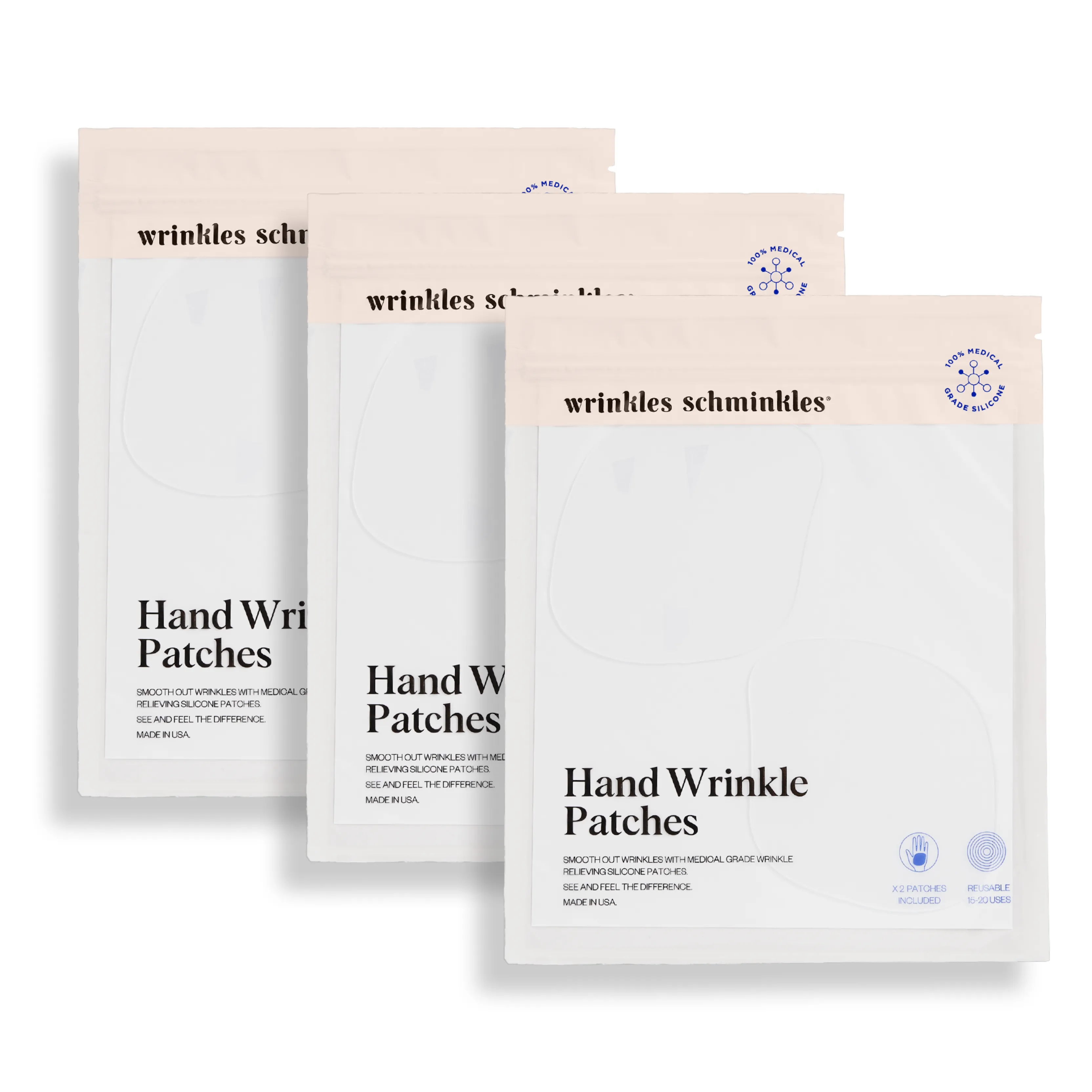 Hand Wrinkle Patches - One Pair