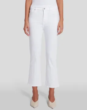 HIGH WAIST SLIM KICK IN LUXE WHITE