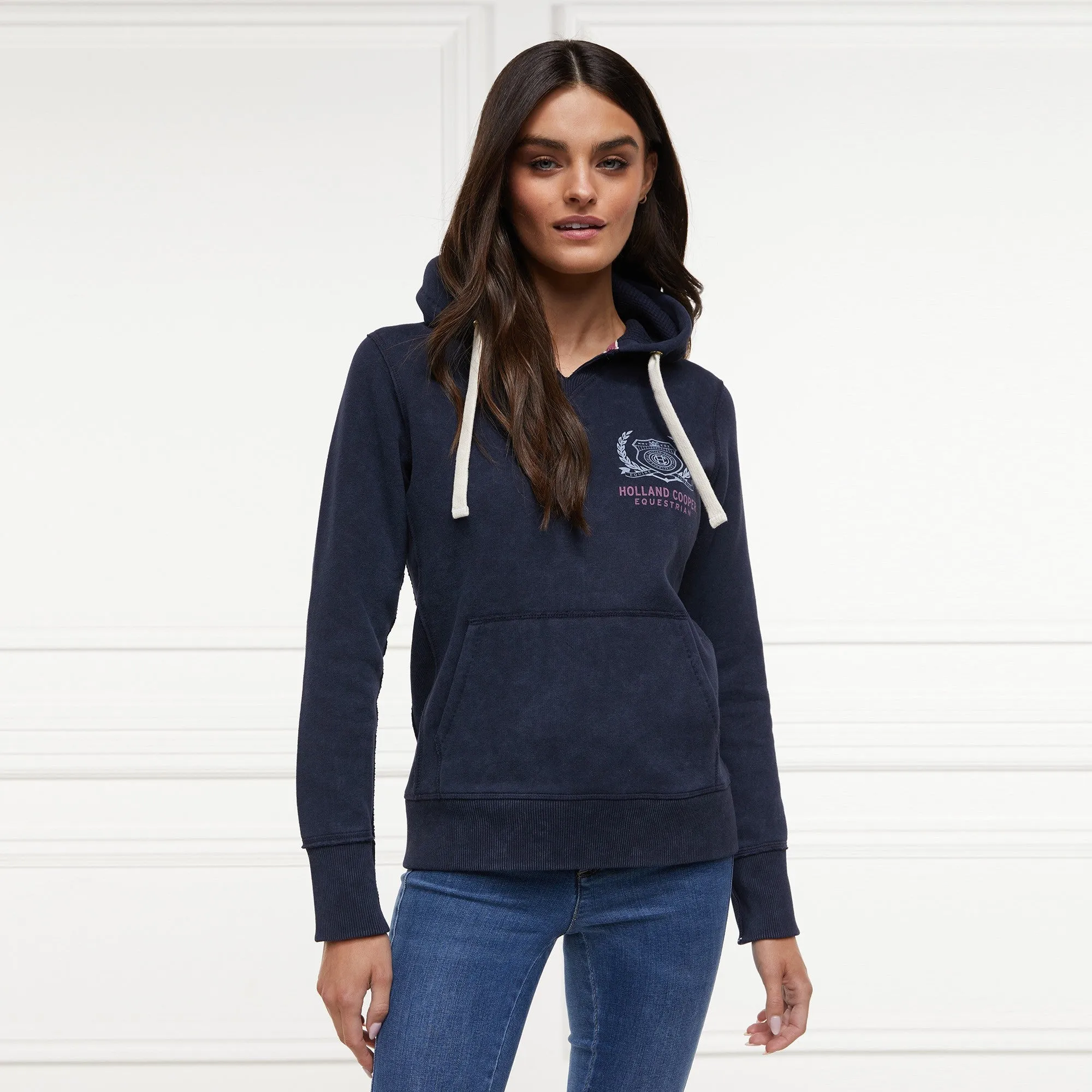 Holland Cooper Events Hoodie - Ink Navy