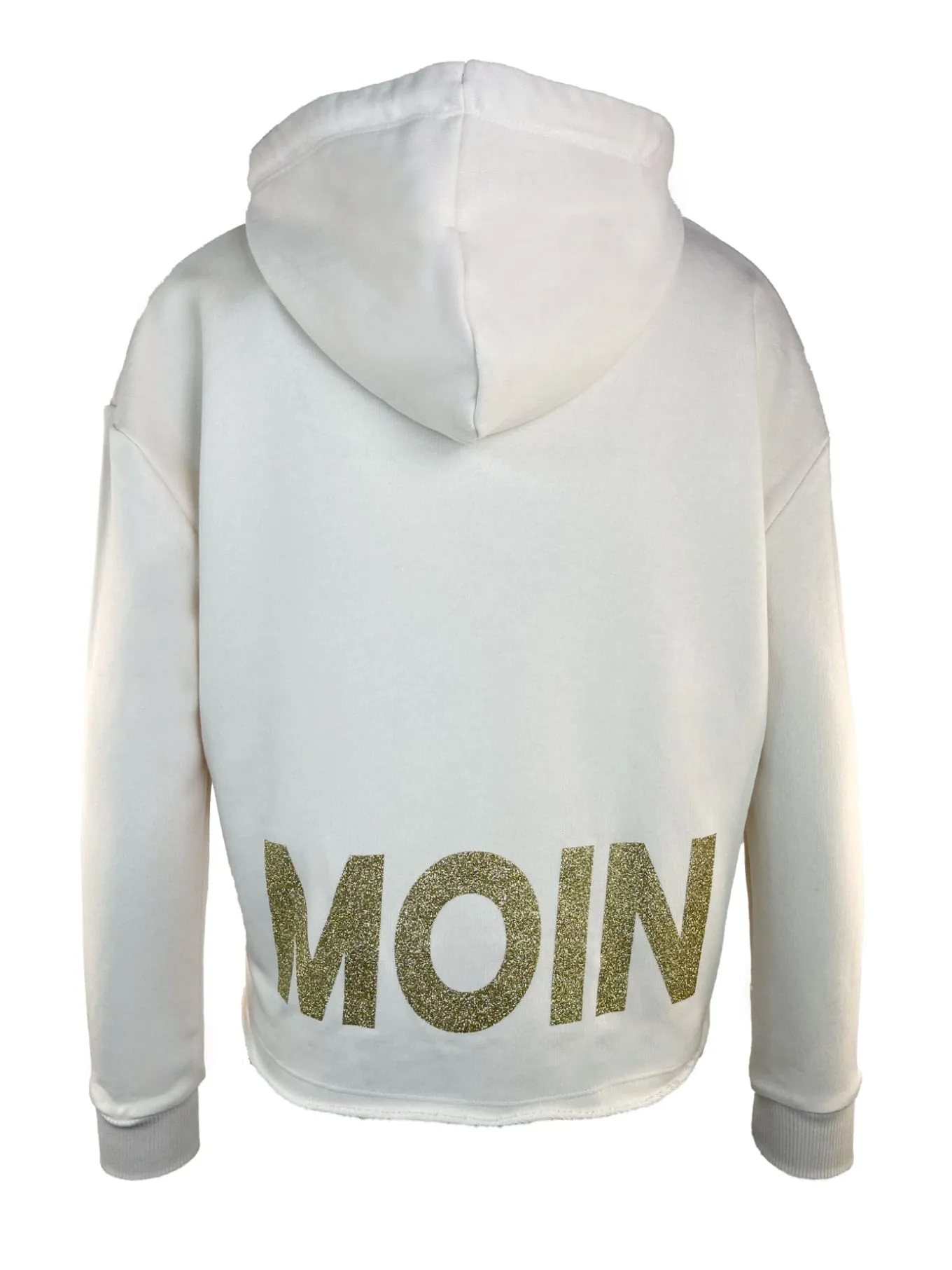 Hoodie Moin vintage white