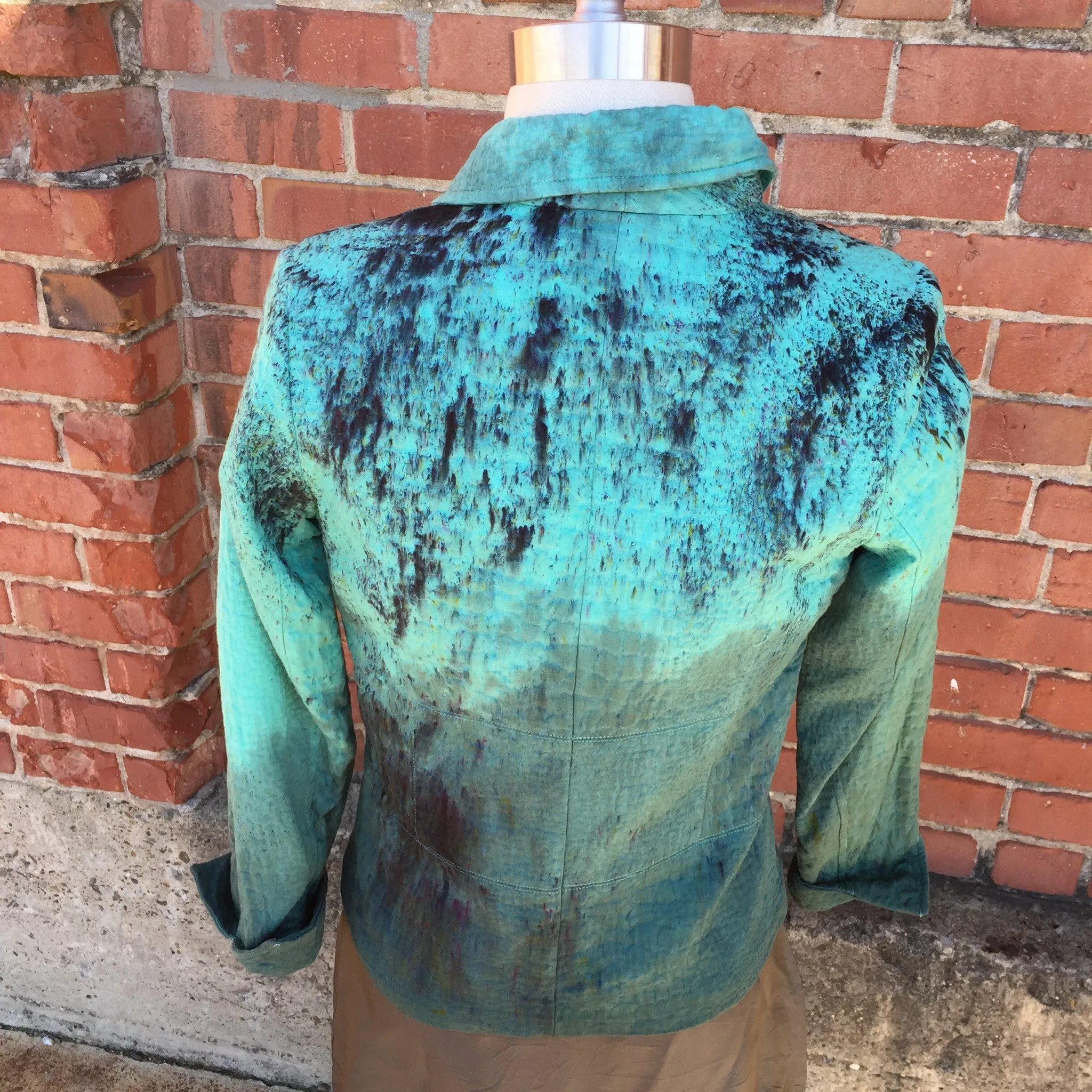 Hush Ombre Tie Dye Jacket by Sage Luxury