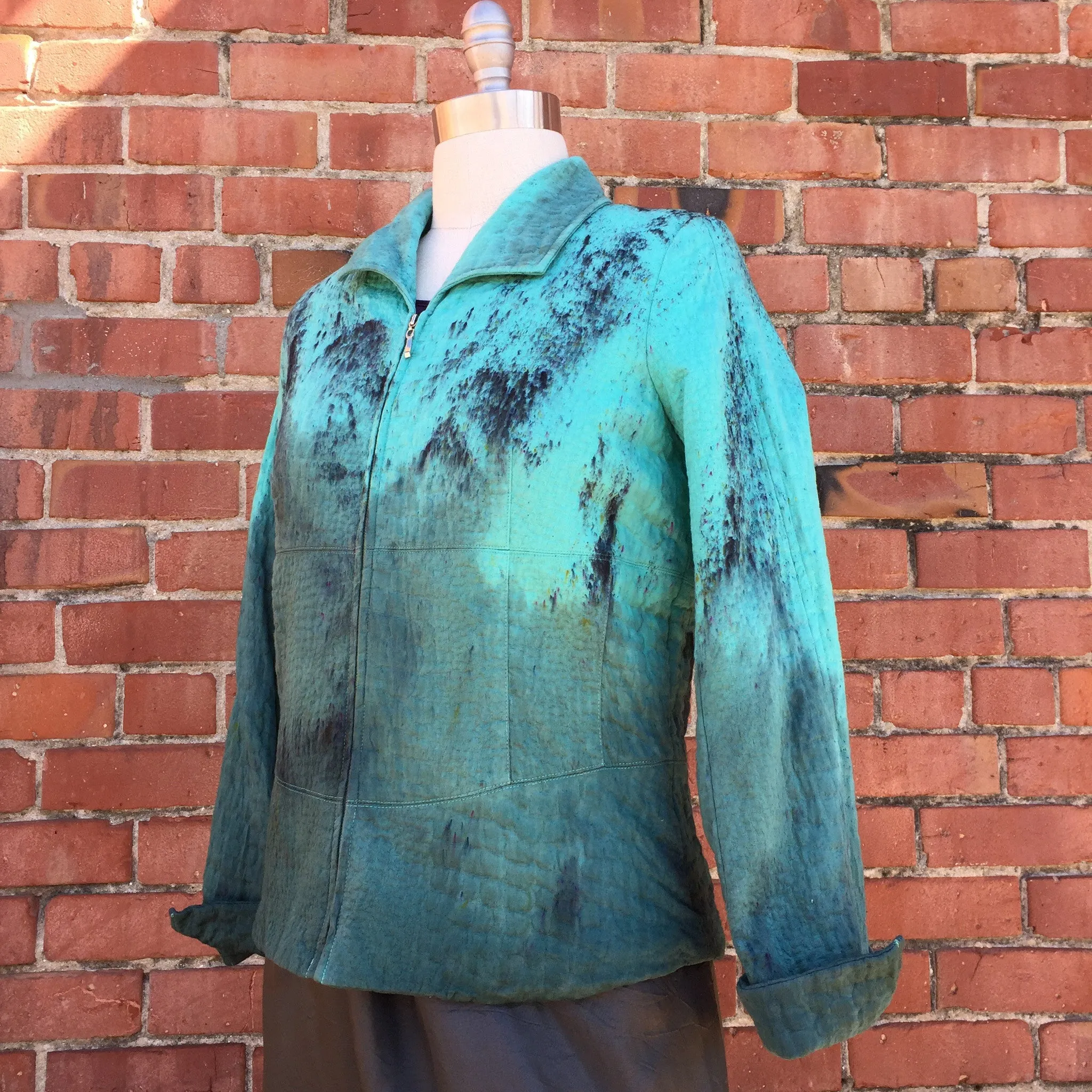 Hush Ombre Tie Dye Jacket by Sage Luxury