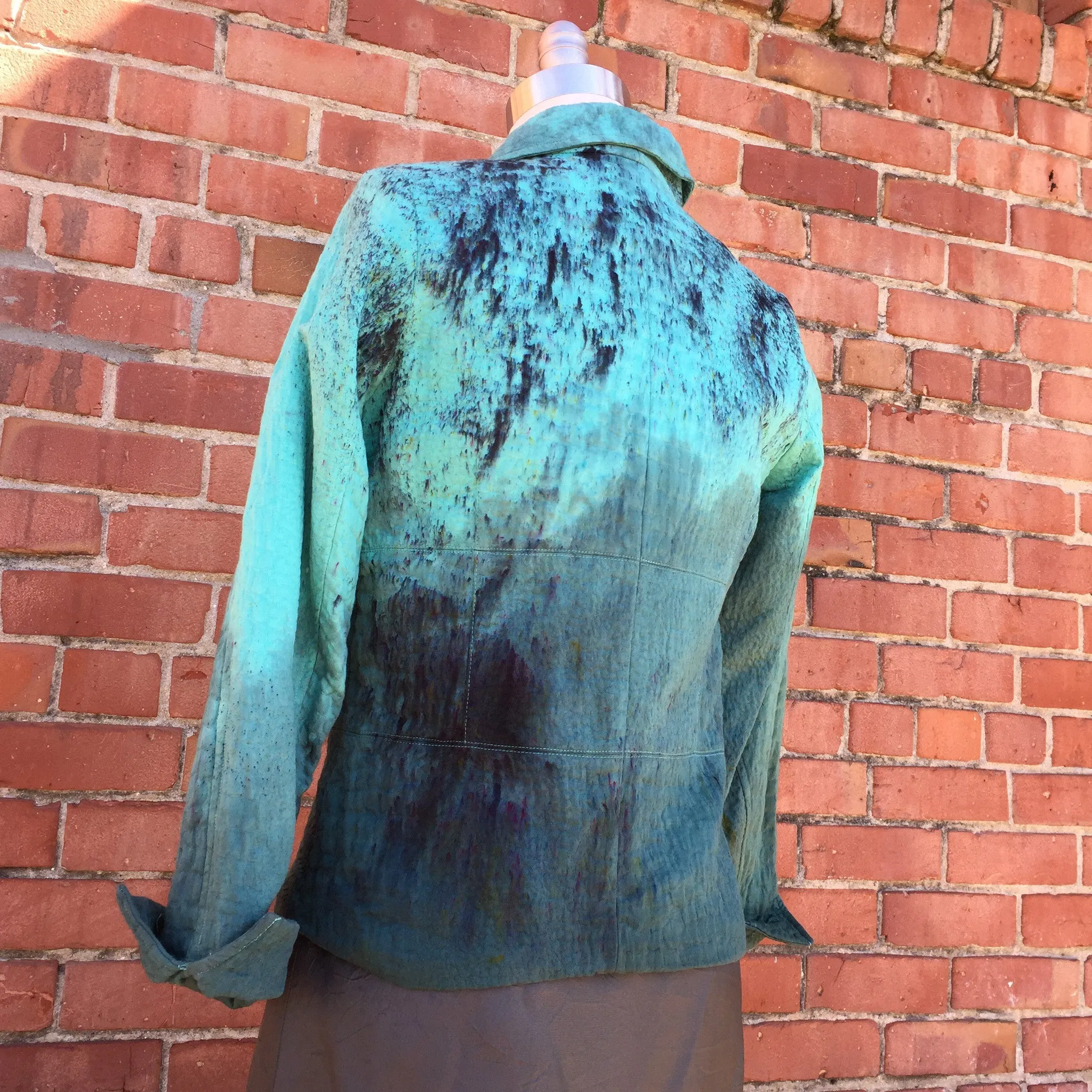 Hush Ombre Tie Dye Jacket by Sage Luxury