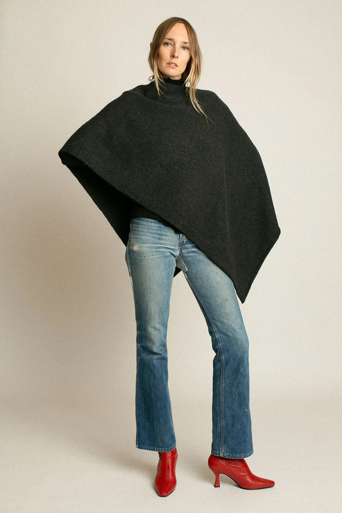 Ink Fold Poncho