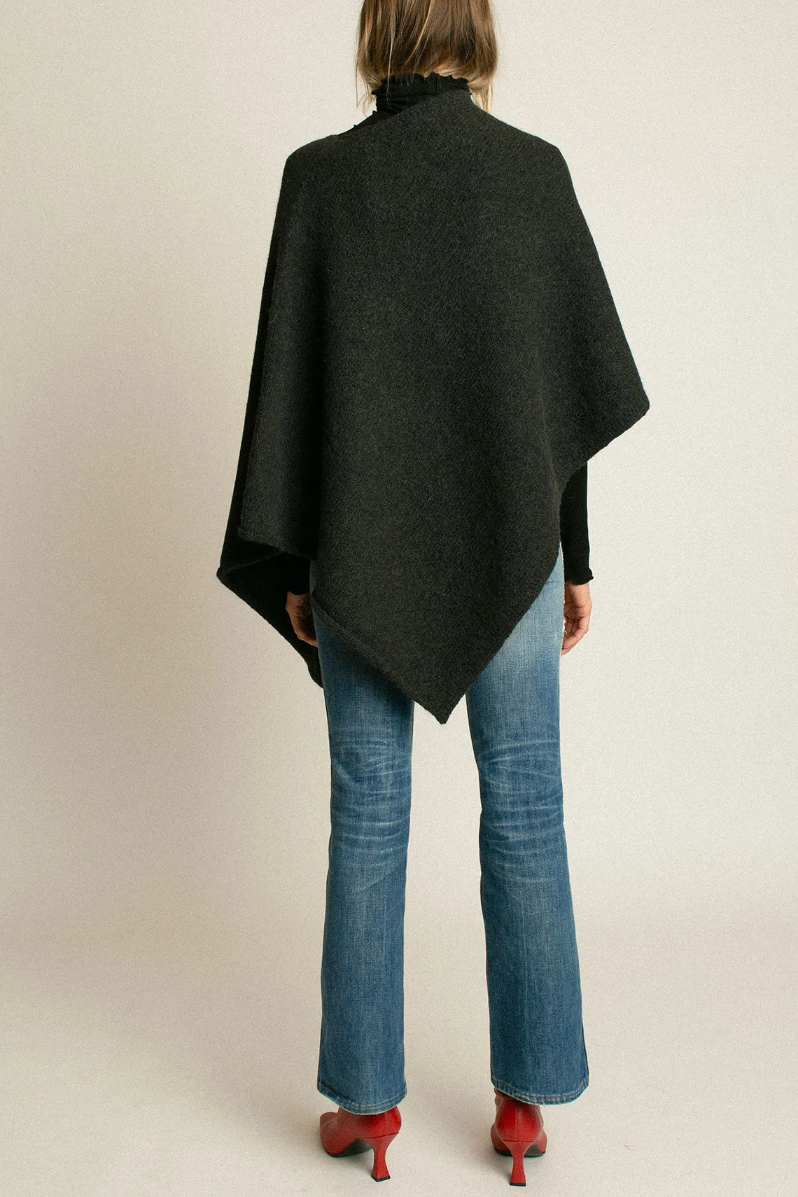 Ink Fold Poncho