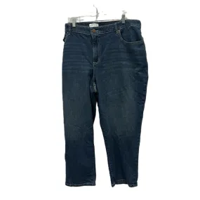 Jeans Straight By Lane Bryant In Blue, Size: 24