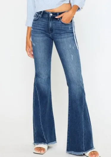 Kan Can Lainey Boho Flare Jeans