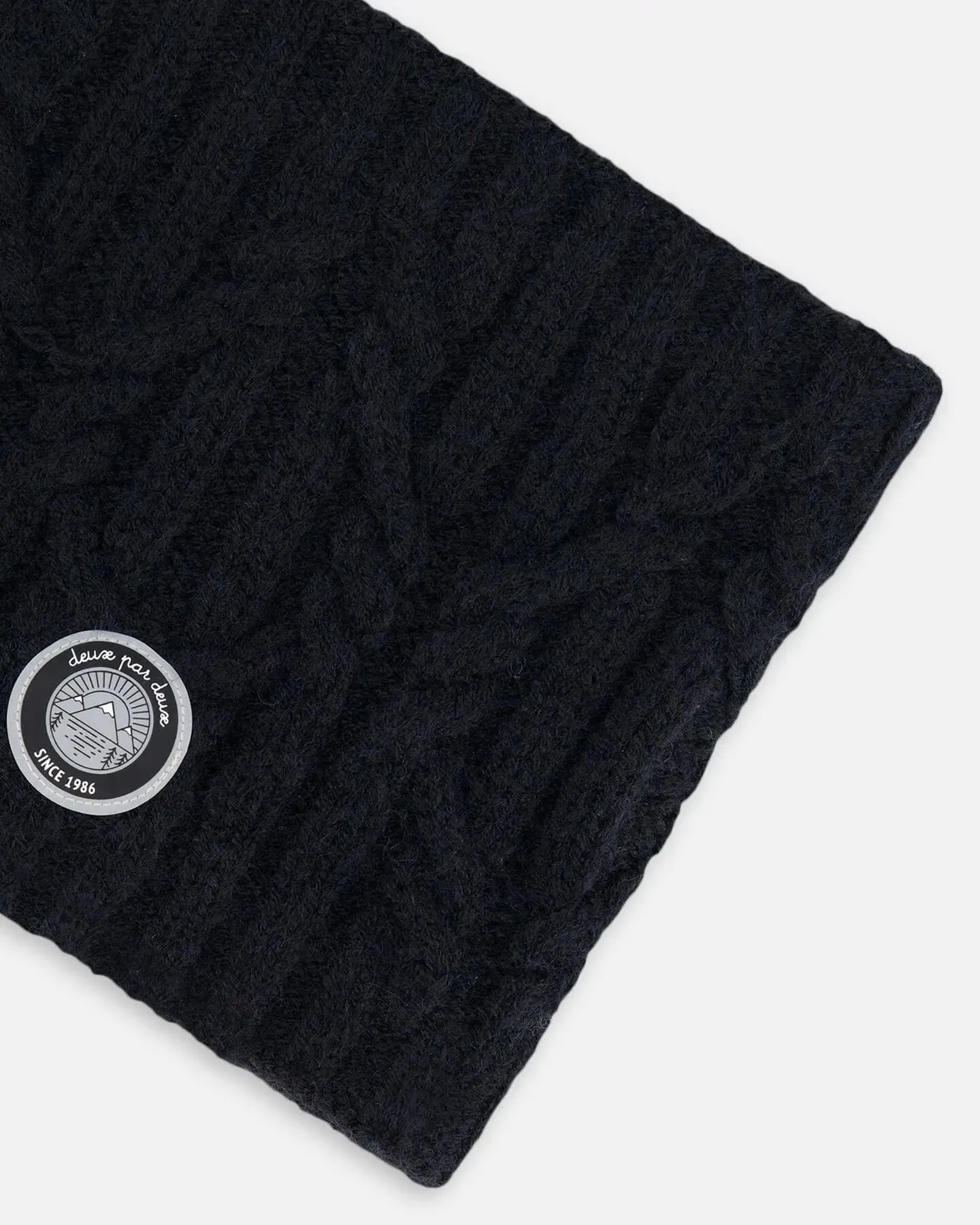 Knit Neckwarmer Black