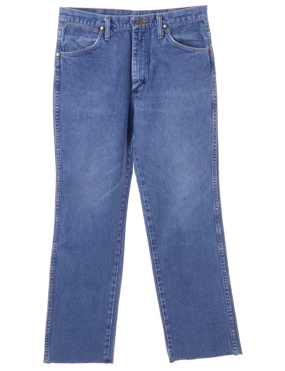 Label Medium Wash Cropped Jeans