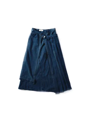 LAYER DENIM SKIRT