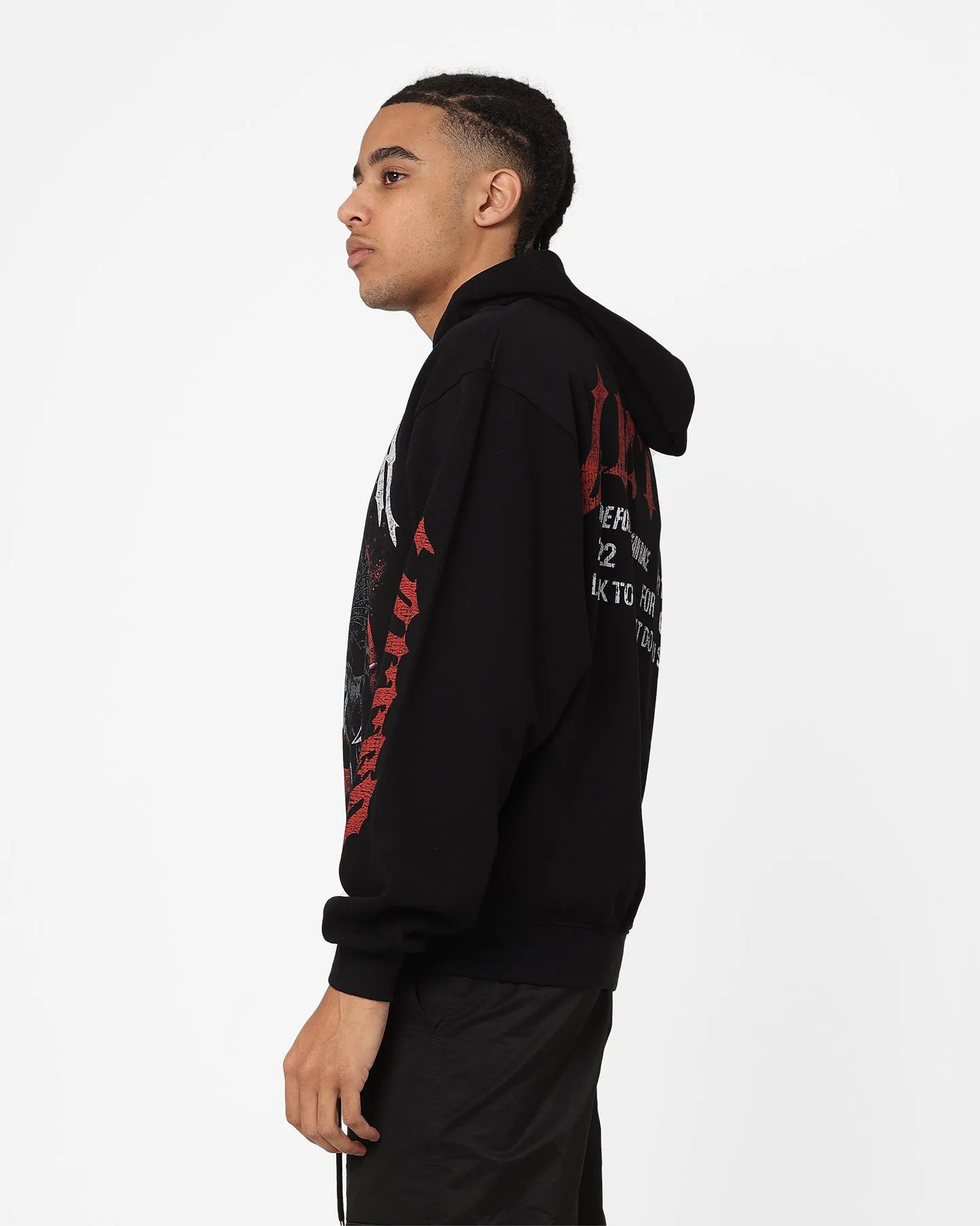 Loiter Truth Hoodie Black