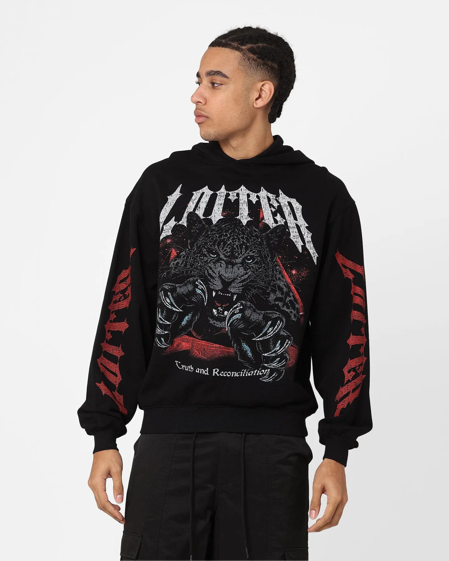 Loiter Truth Hoodie Black