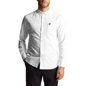 Lyle & Scott Regular Fit Lightweight Oxford Shirt - White