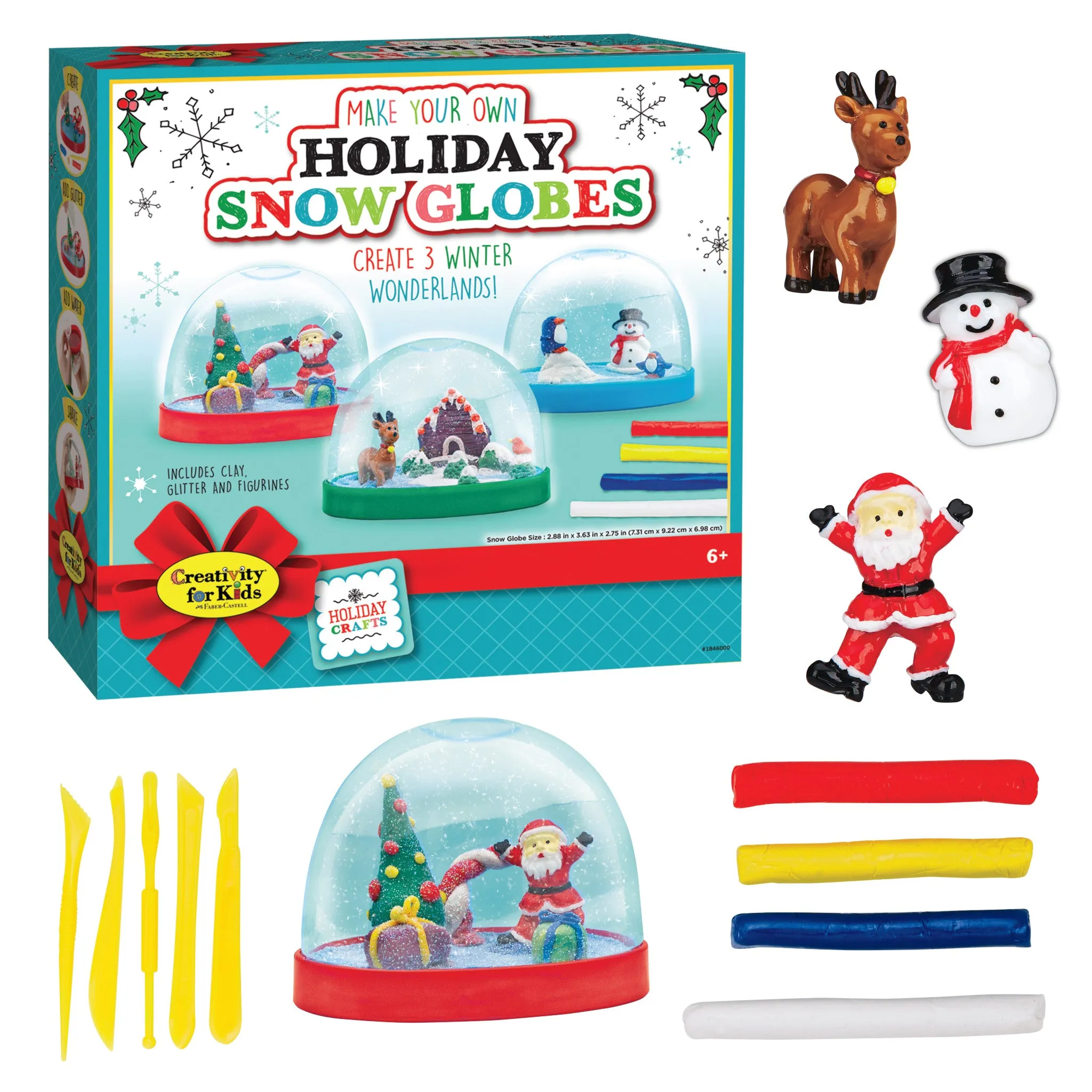 Make Your Own Holiday Snow Globes - #1846000