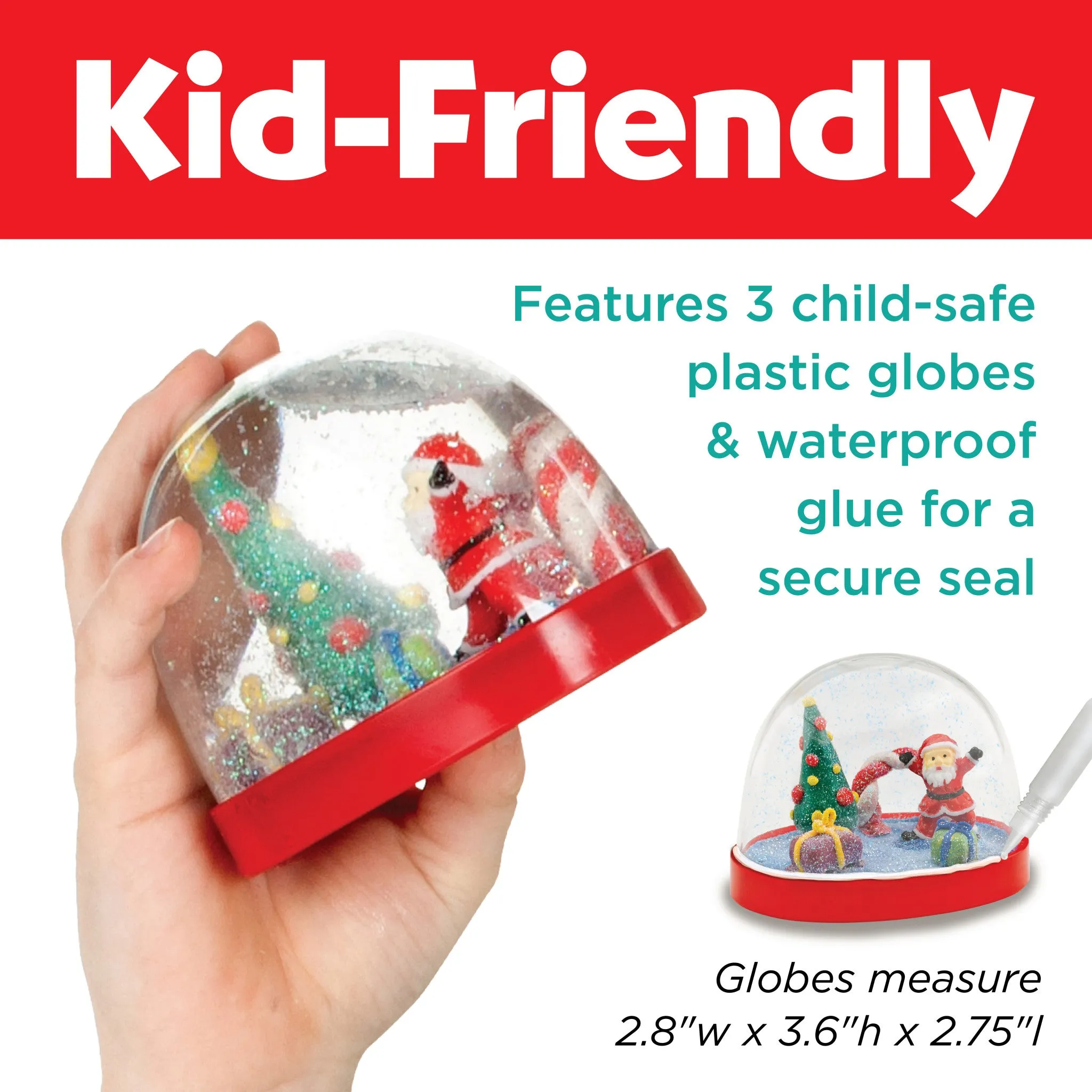 Make Your Own Holiday Snow Globes - #1846000