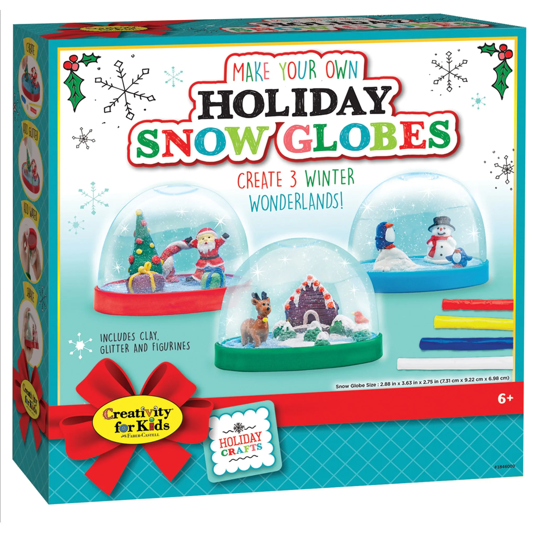 Make Your Own Holiday Snow Globes - #1846000