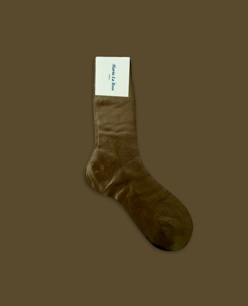 Maria La Rosa Bosco Silk Socks