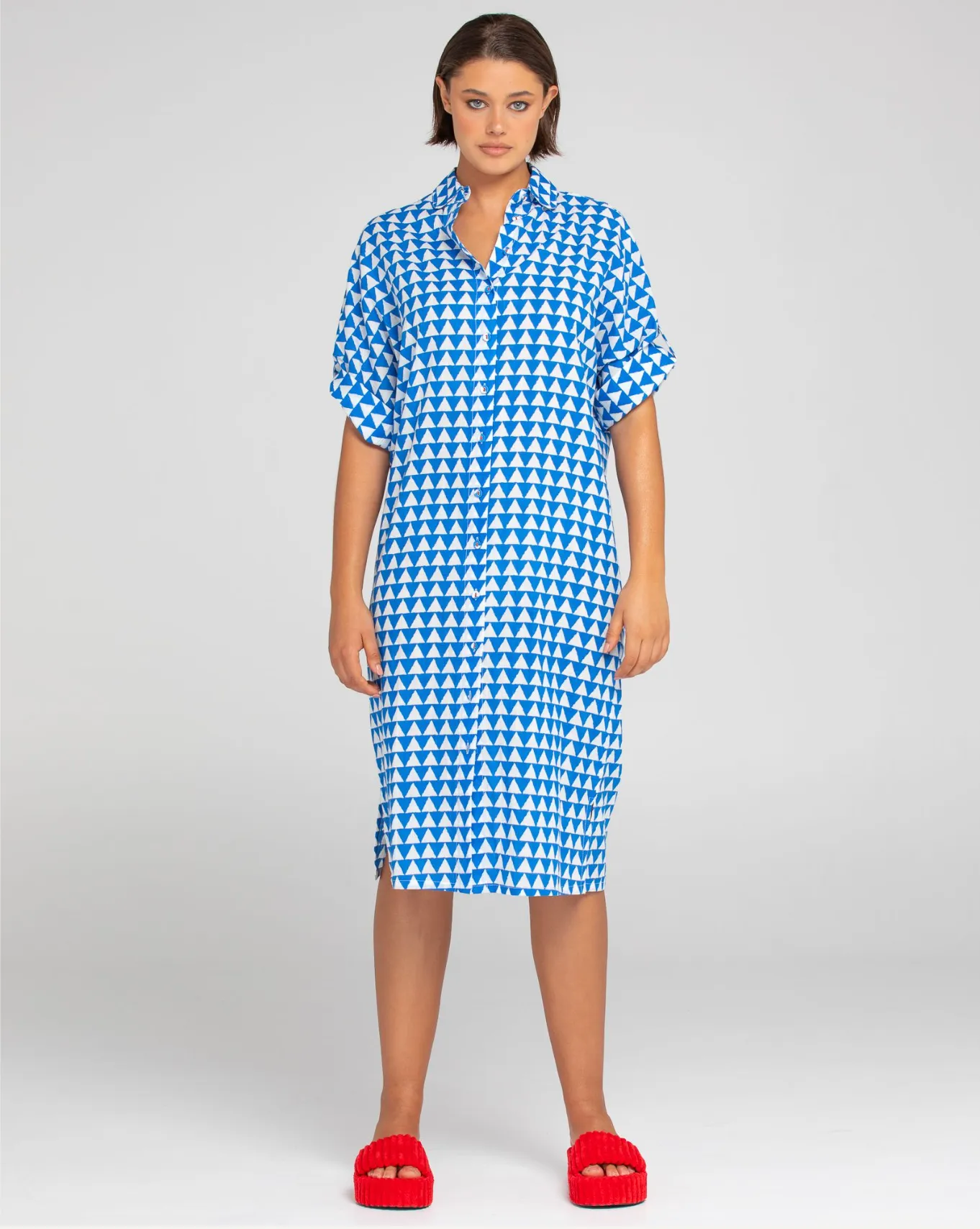 Maui Shirt Dress - Boom Shankar