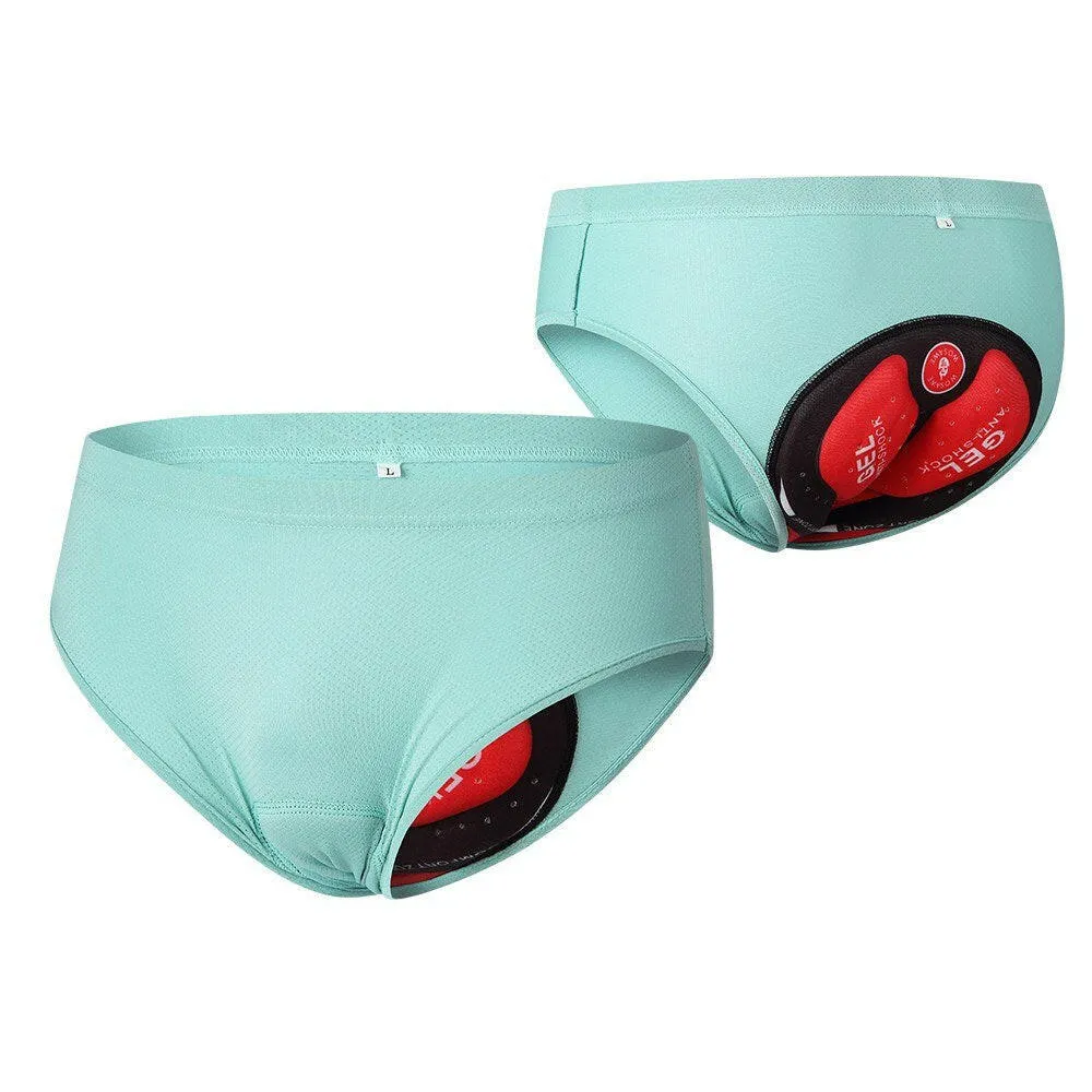 Men Bike Underwear Breathable Padded Bicycle Briefs Cycling Underwear Shorts