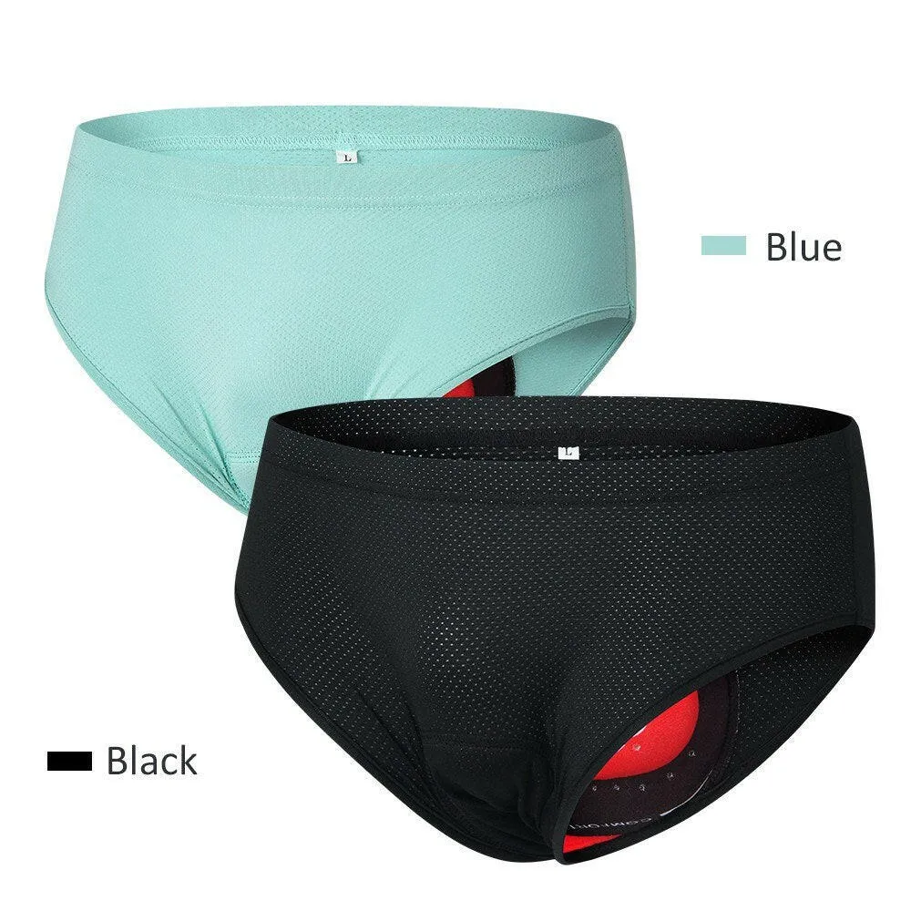 Men Bike Underwear Breathable Padded Bicycle Briefs Cycling Underwear Shorts