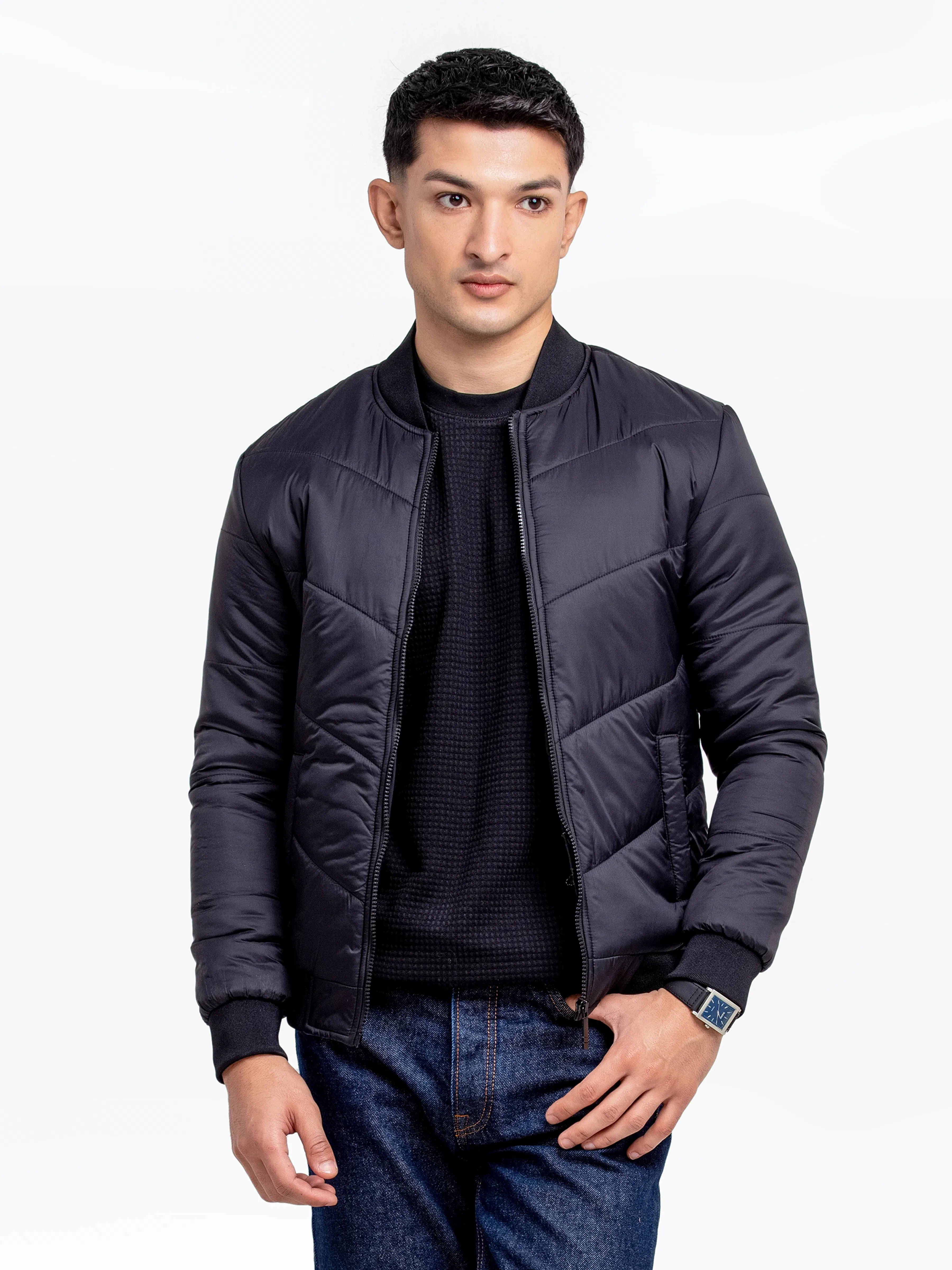 Men's Black Jacket - EMTJP24-004