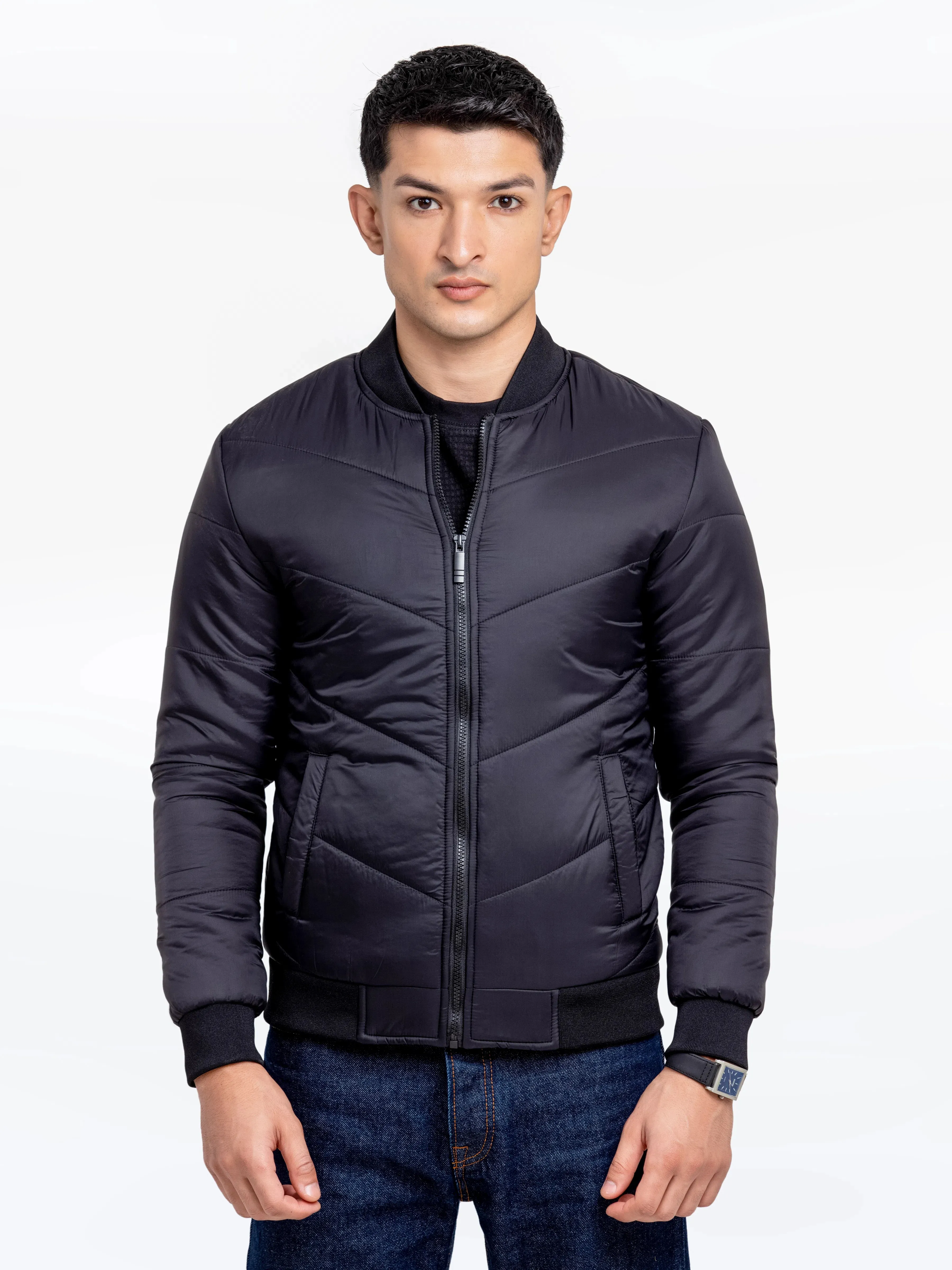 Men's Black Jacket - EMTJP24-004