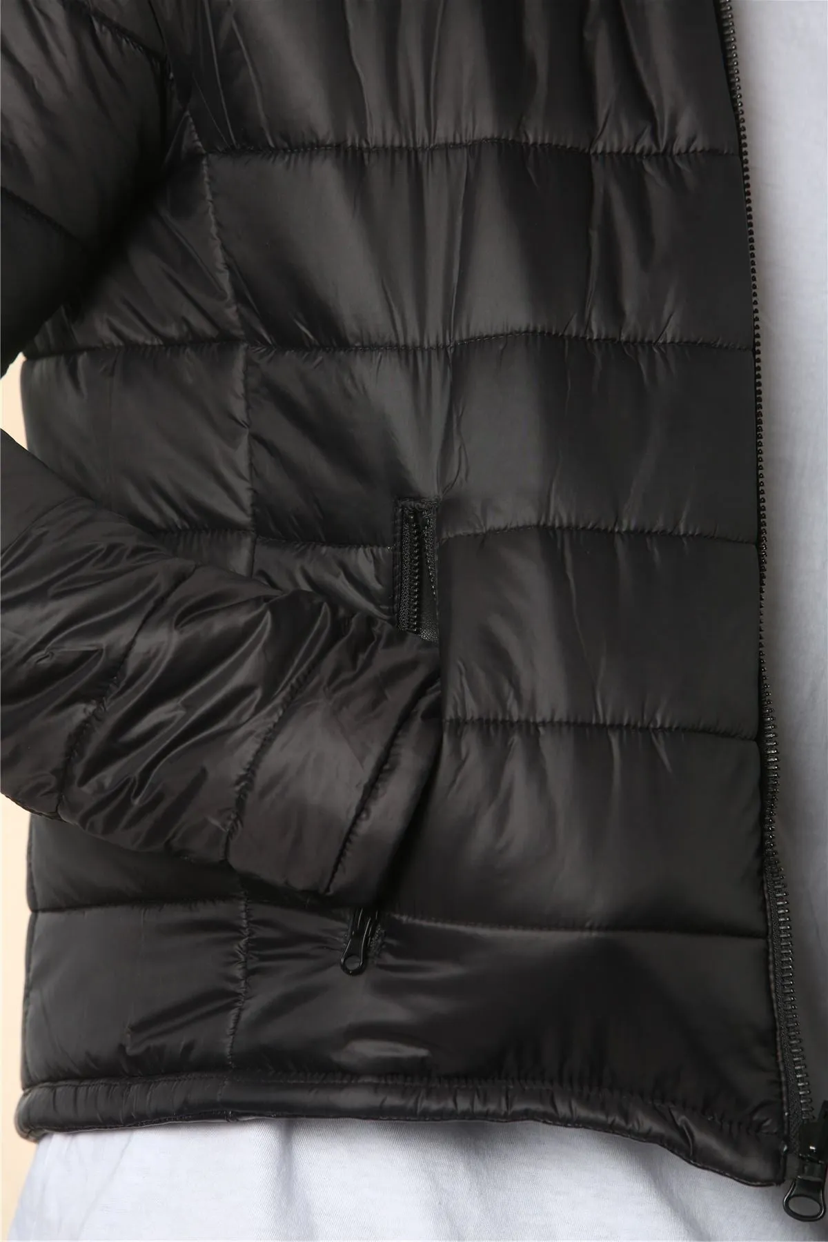 Men's Reversible Quilted Leather Jacket