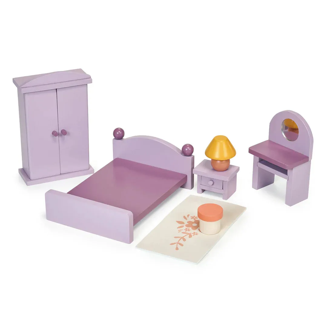 Mentari Dolls House Furniture, Bedroom Set