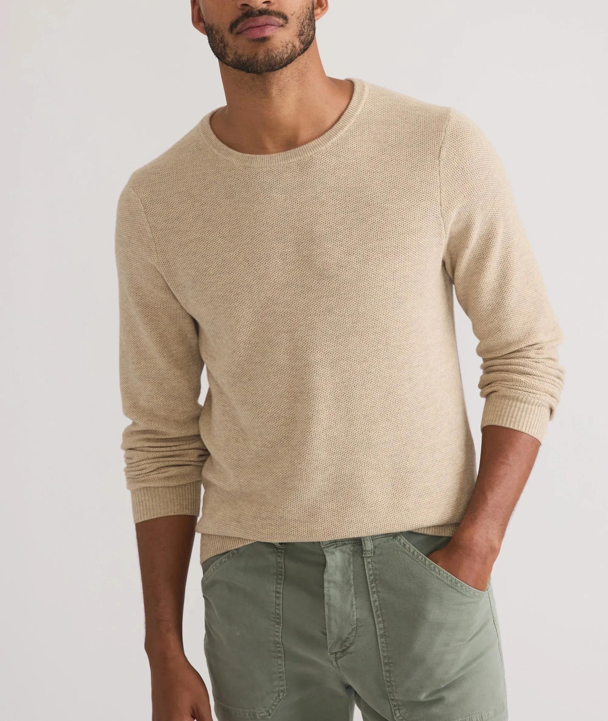 Merino Blend Sweater Tee