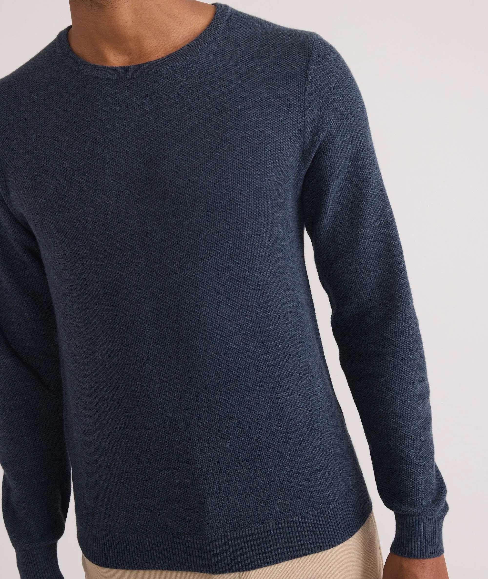 Merino Blend Sweater Tee