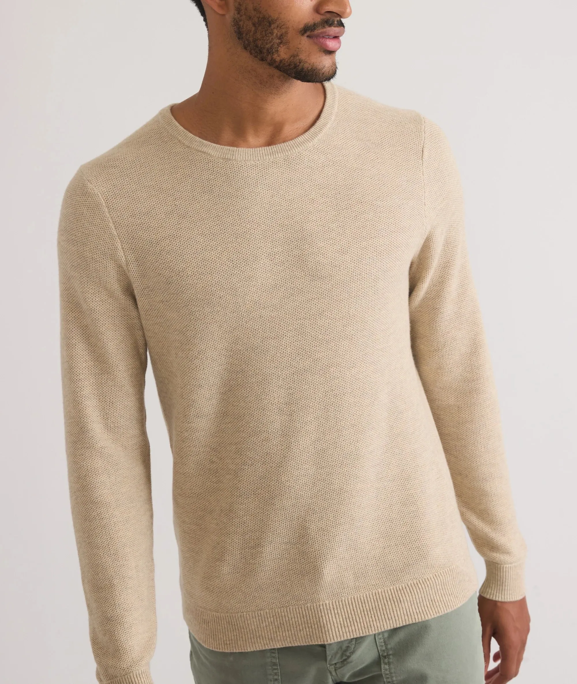 Merino Blend Sweater Tee