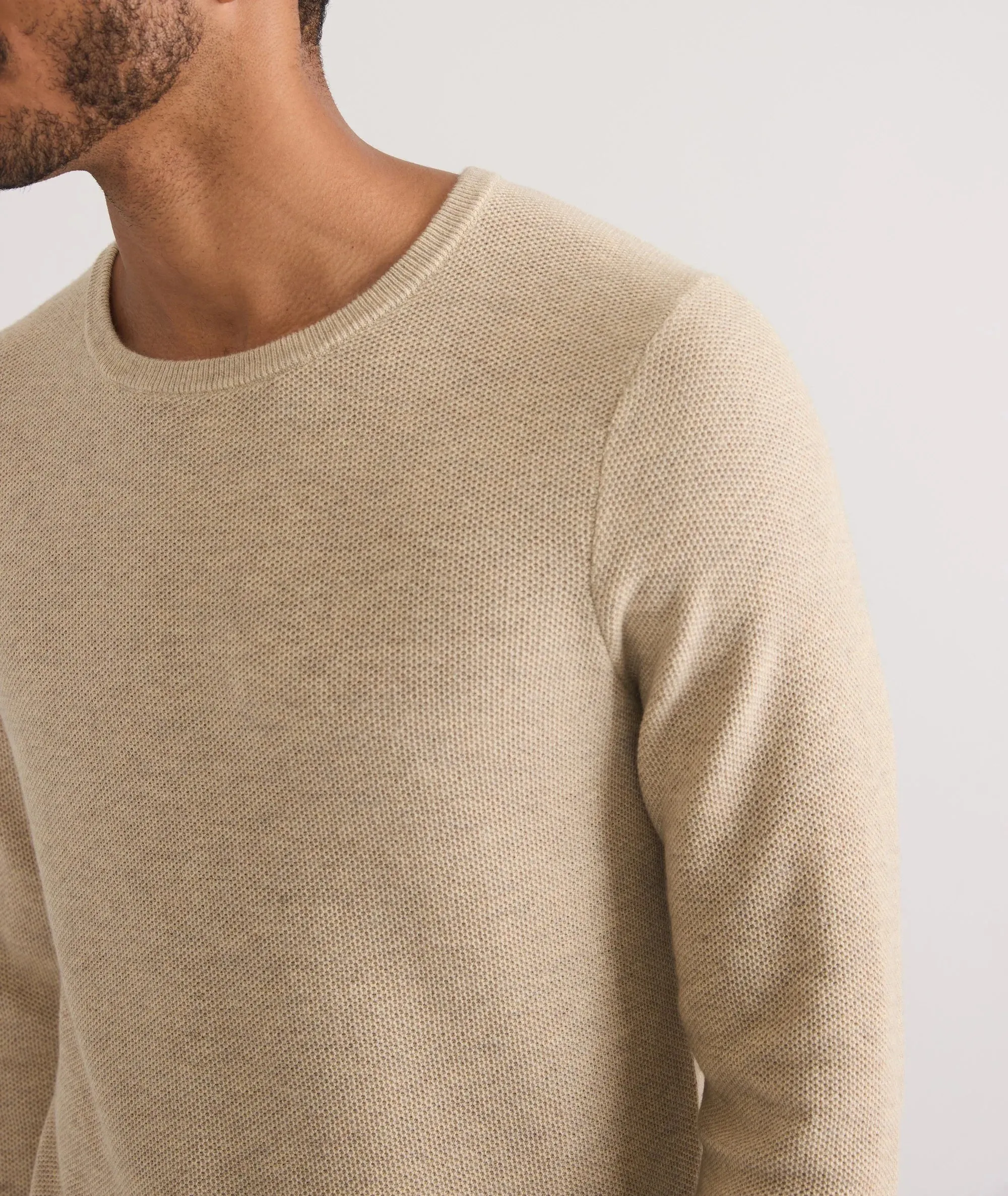 Merino Blend Sweater Tee