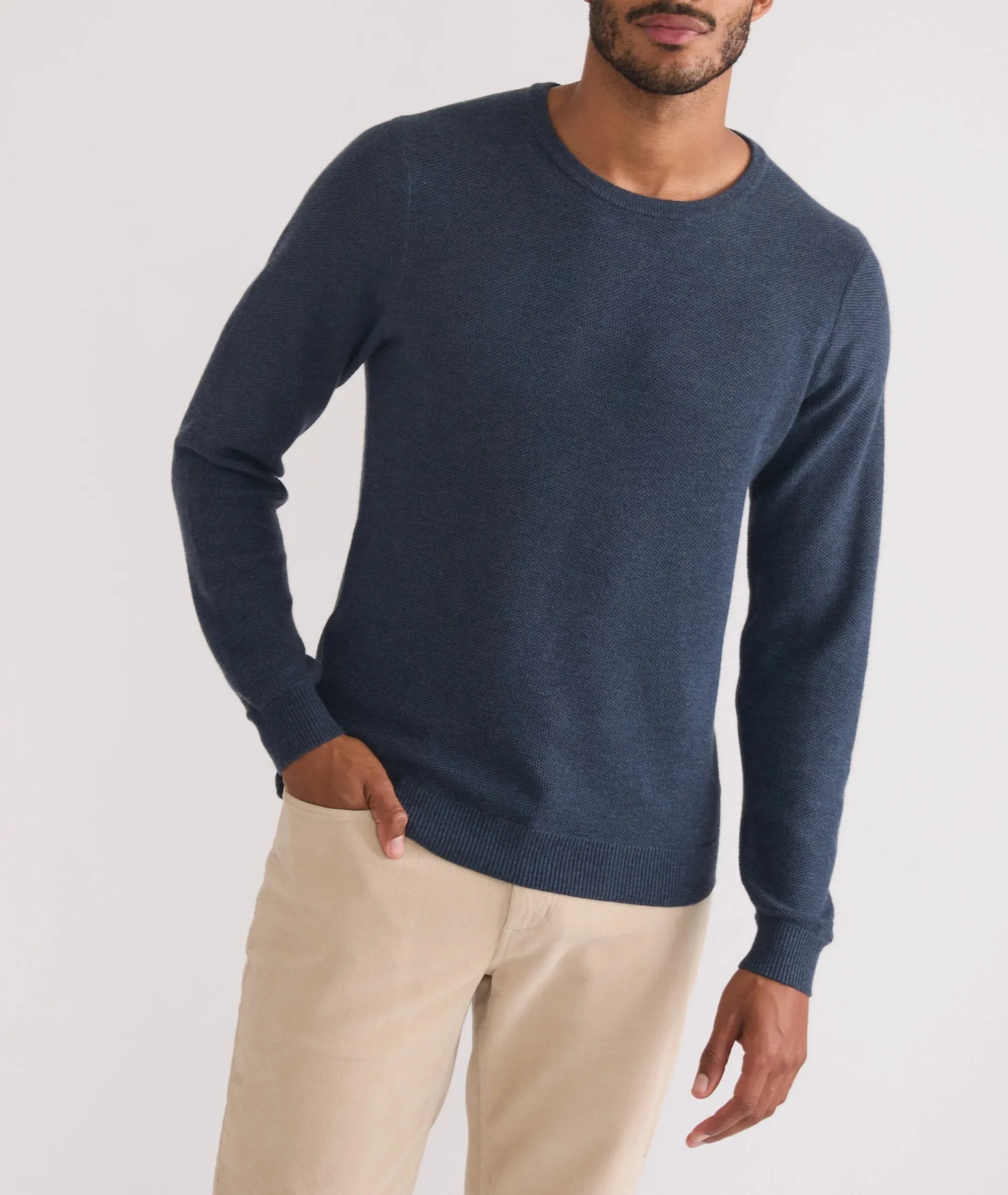 Merino Blend Sweater Tee