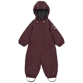 Mikk-Line Snow Suit Solid Huckleberry