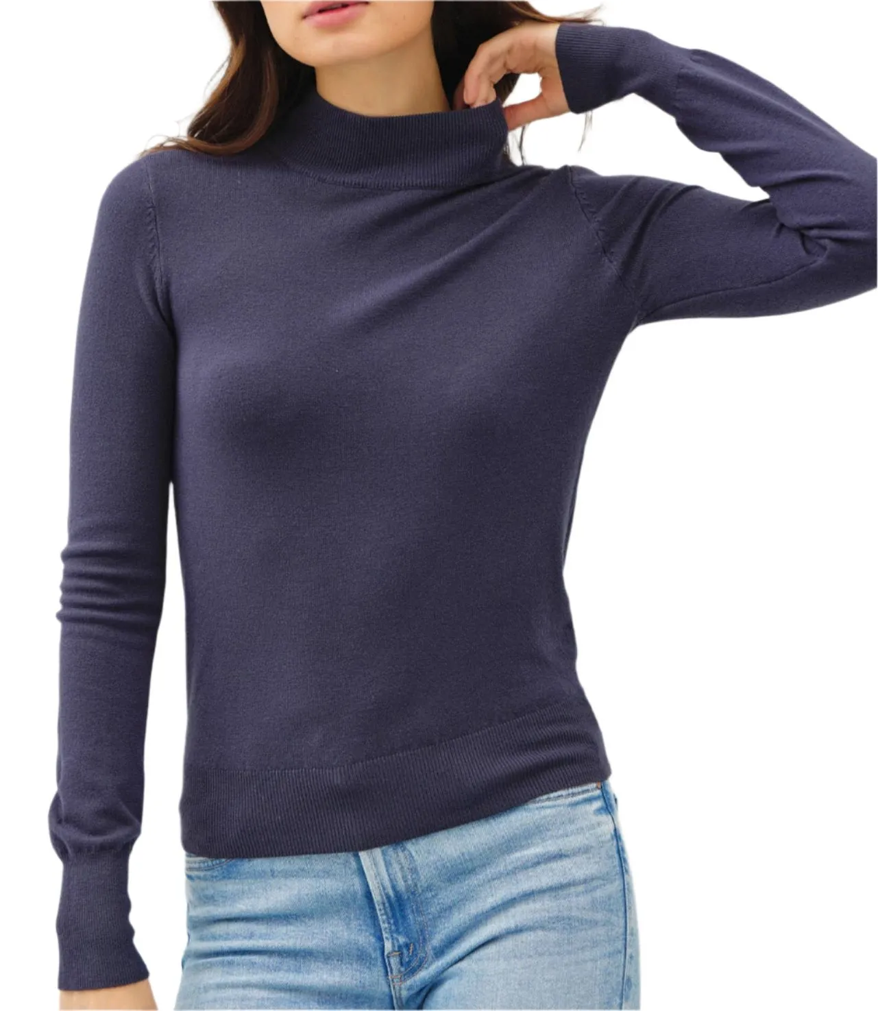 Mock Neck Sweater