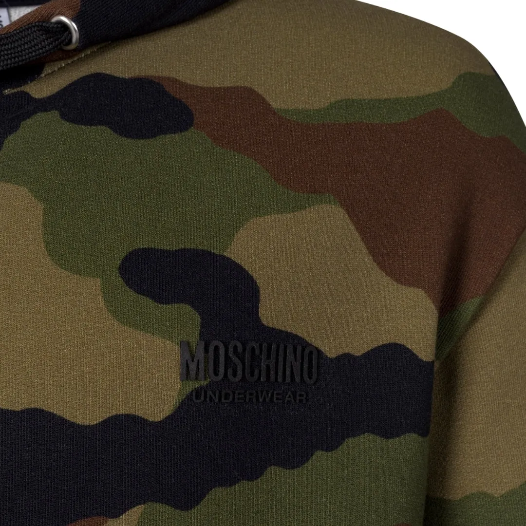 Moschino Camoflauge Green Hoodie